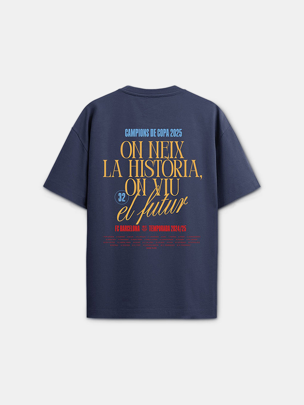 T-shirt Copa Champions 2025 Barça