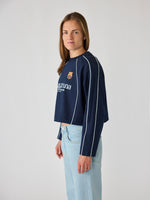 Top Core Barça Navy pour femme