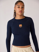 Camiseta mujer Navy Core Barça