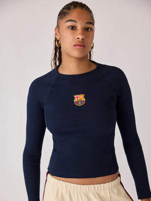 Camiseta mujer Navy Core Barça