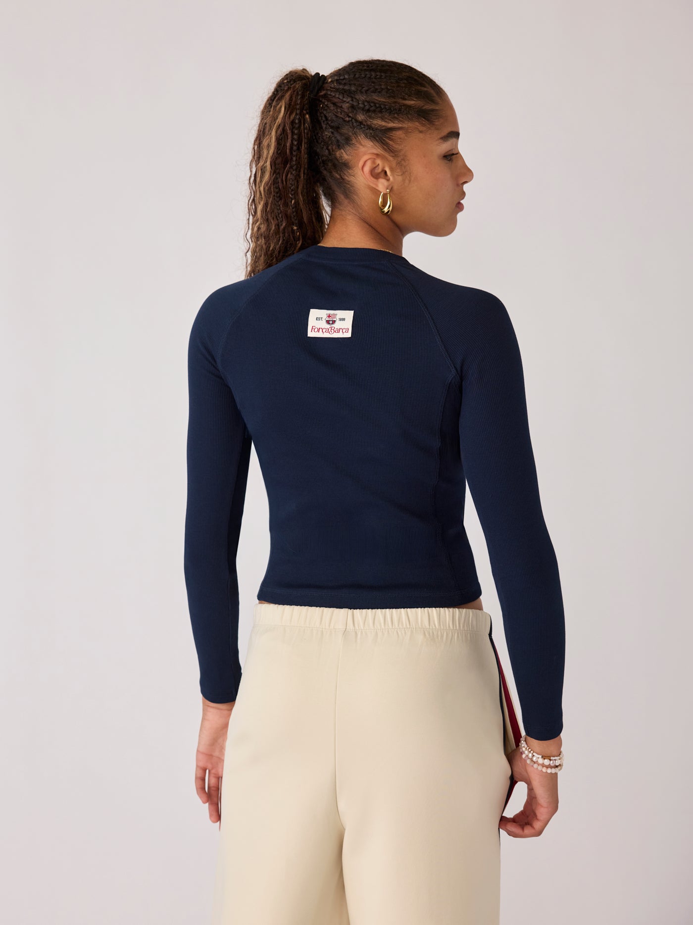 Camiseta mujer Navy Core Barça