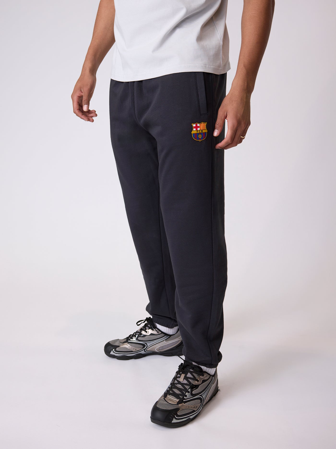 Pant Fleece Grey Core II Barça