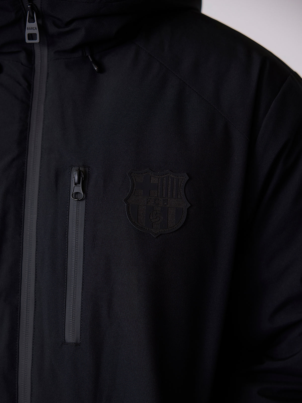 Parka negra Core Barça