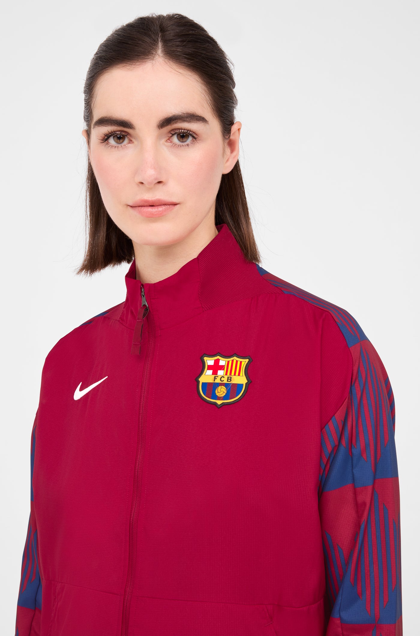 Chaqueta prepartido primera equipación FC Barcelona 23/24 - Mujer
