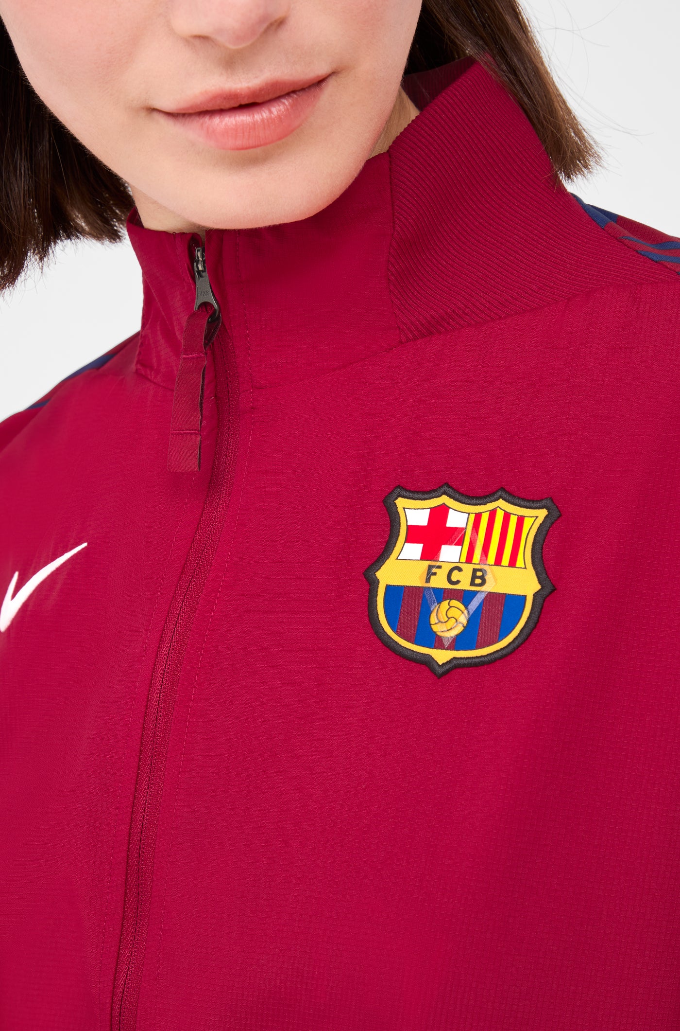 NIKE FC BARCELONA Football Mens Track Jacket Full Zip Top Size M £17.99 -  PicClick UK