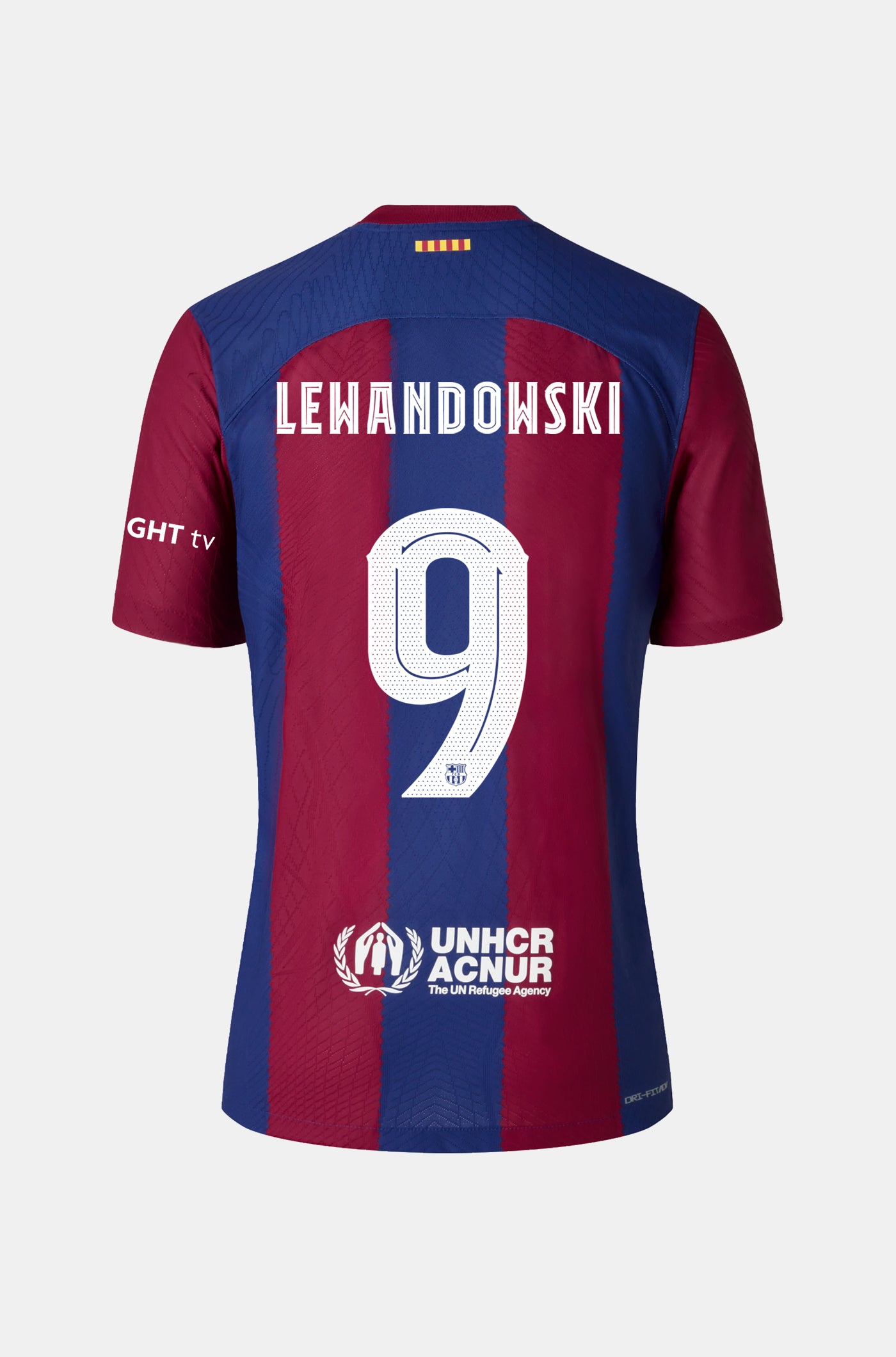 FC Barcelona home shirt 23/24 - Long-sleeve Player's Edition - LEWANDOWSKI