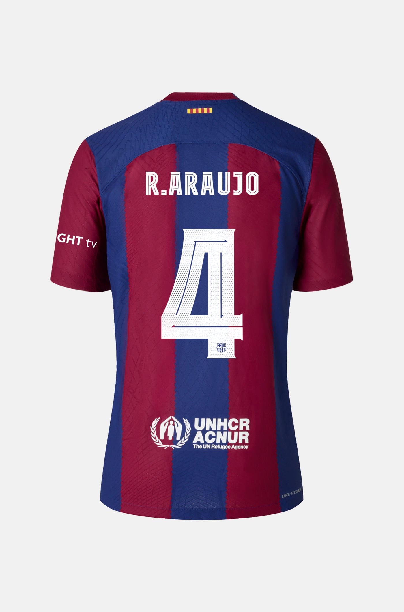 FC Barcelona home shirt 23/24 - Long-sleeve Player's Edition - R. ARAUJO