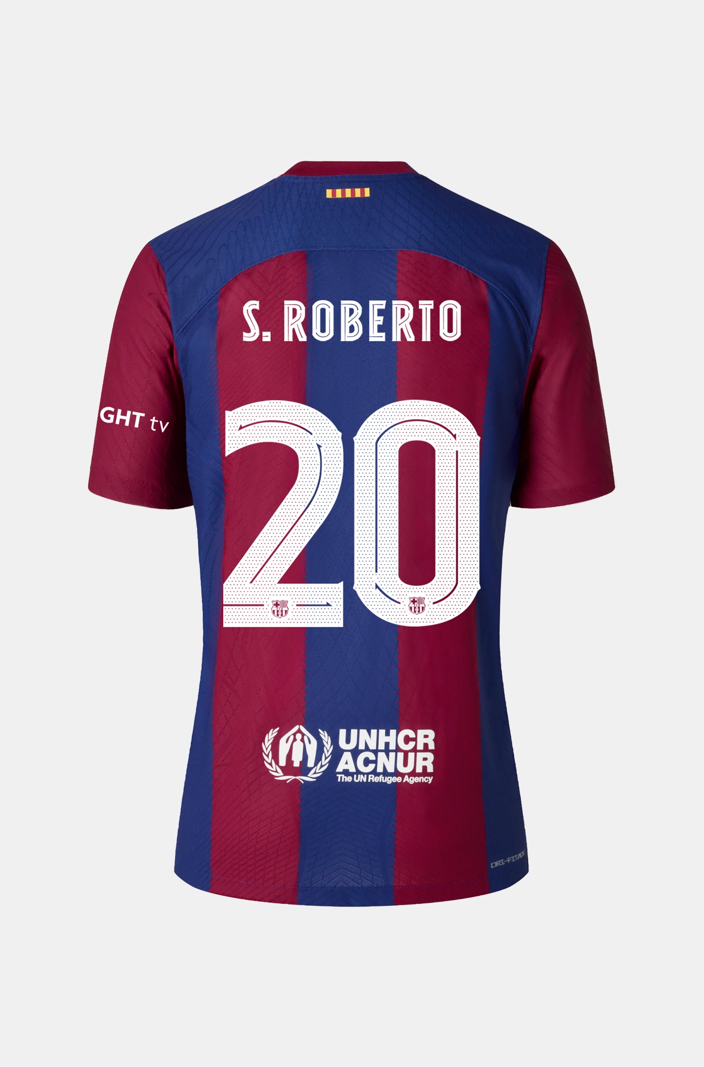 FC Barcelona home shirt 23/24 - Long-sleeve Player's Edition - S. ROBERTO