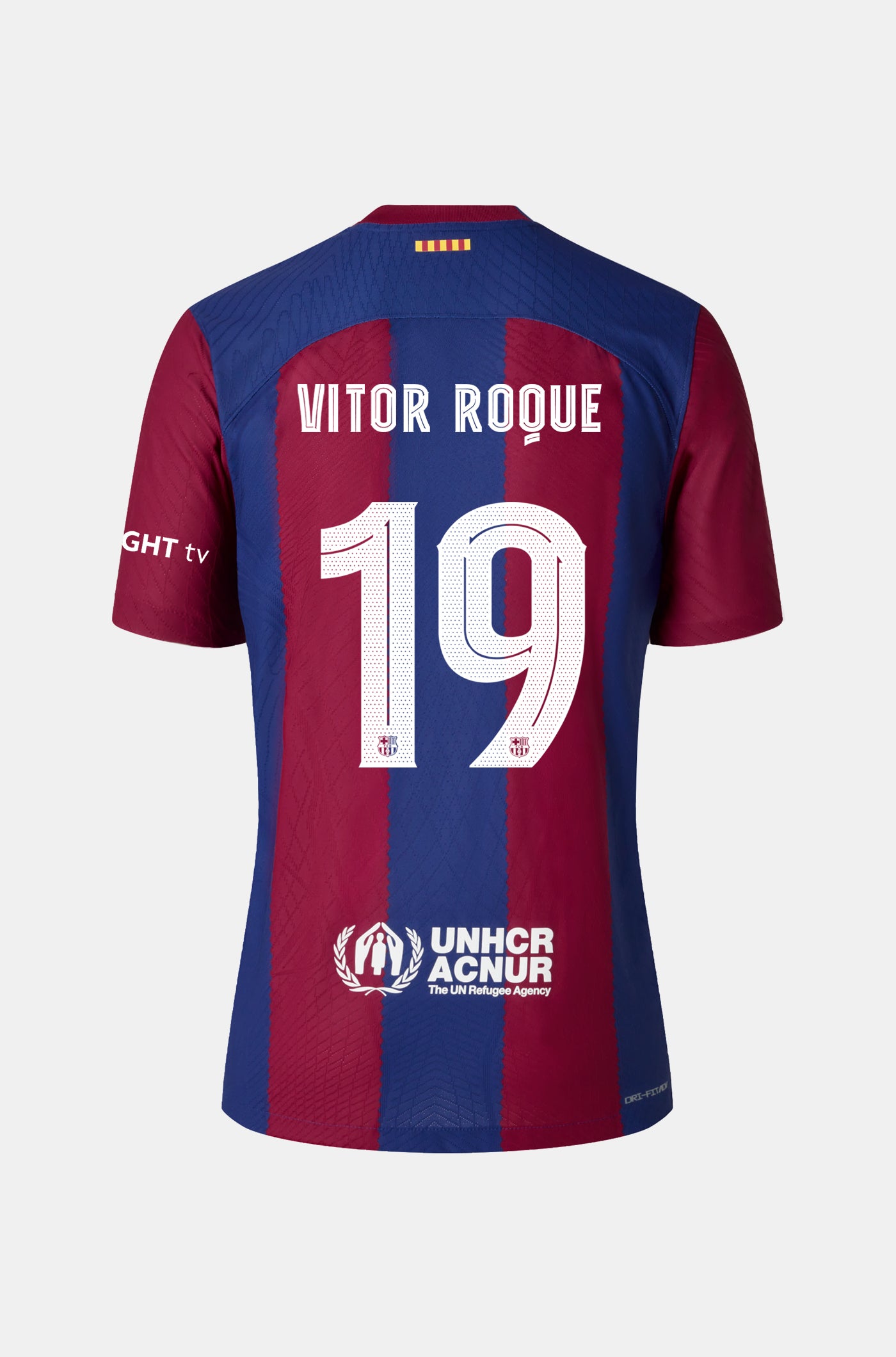 FC Barcelona home shirt 23/24 - Long-sleeve Player's Edition - VITOR ROQUE