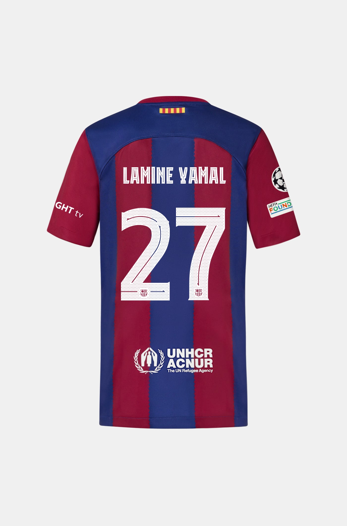 UCL FC Barcelona home shirt 23/24 - Junior - LAMINE YAMAL