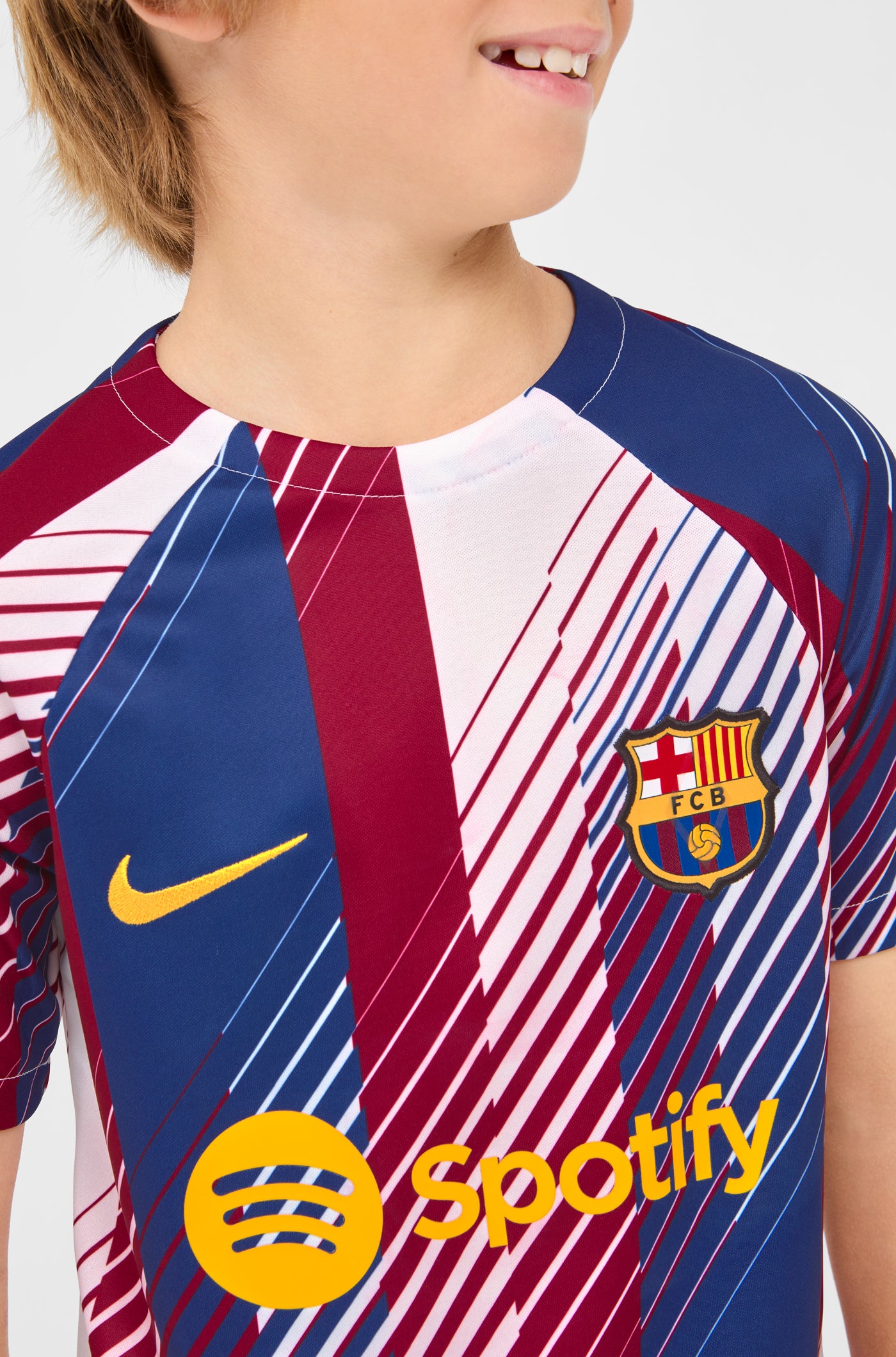 Samarreta prepartit primer equipament FC Barcelona 23/24 - LaLiga - Junior