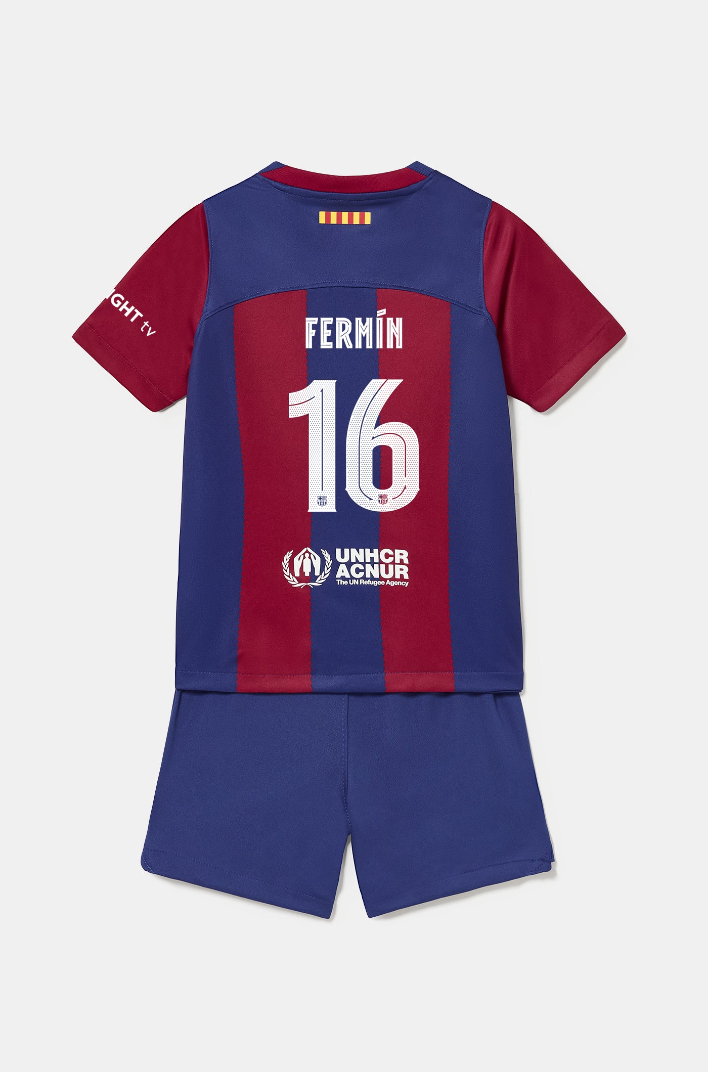 FC Barcelona home Kit 23/24 - Younger Kids  - FERMÍN