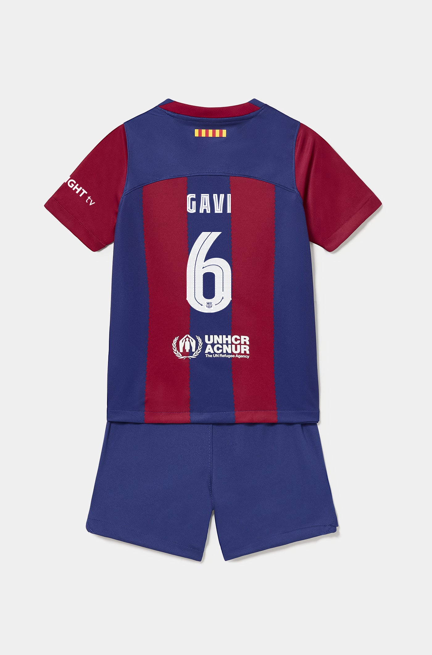 Conjunt primer equipament FC Barcelona 23/24 - Nen/a petit/a - GAVI