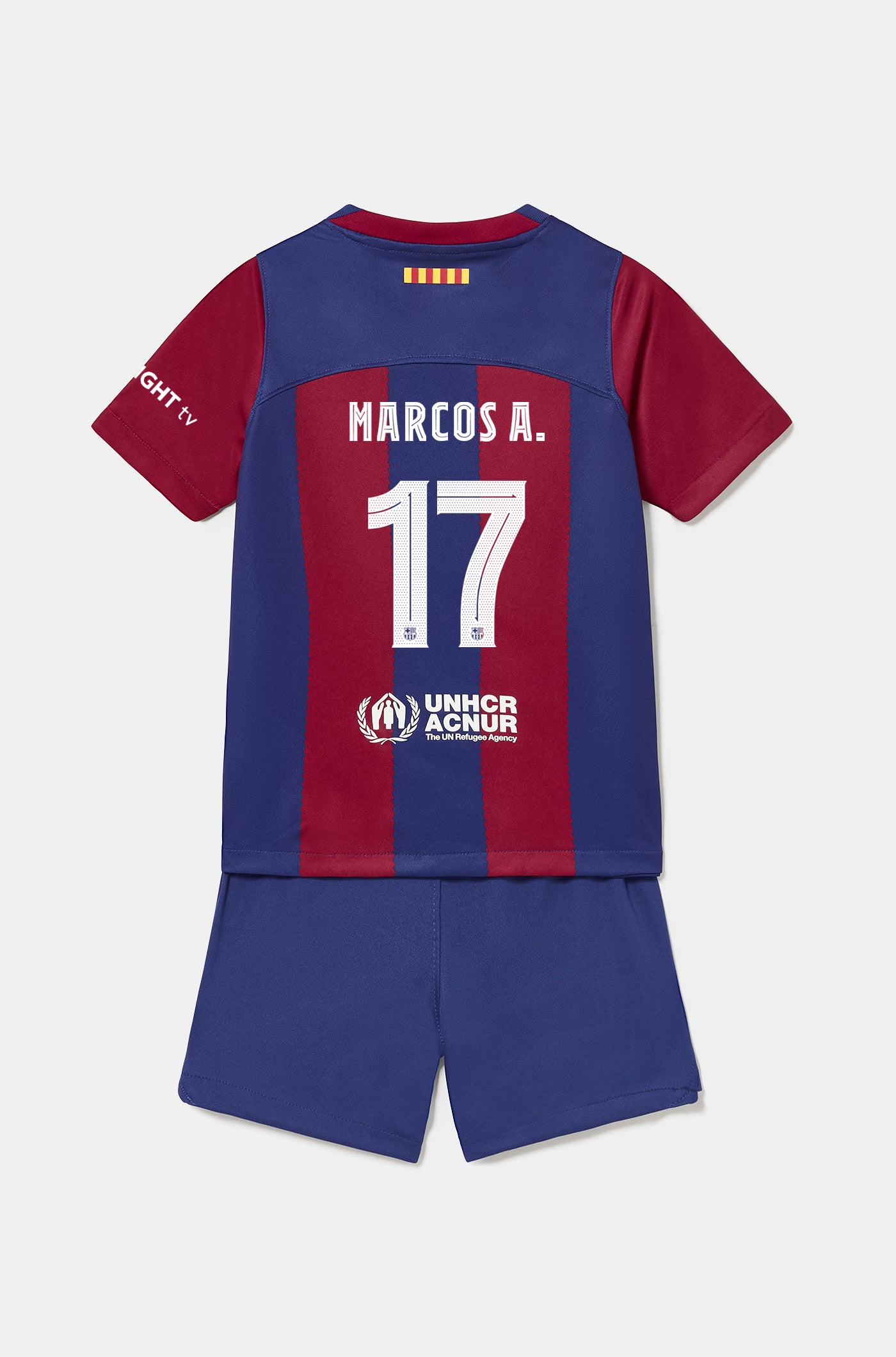 Conjunt primer equipament FC Barcelona 23/24 - Nen/a petit/a - MARCOS A. 