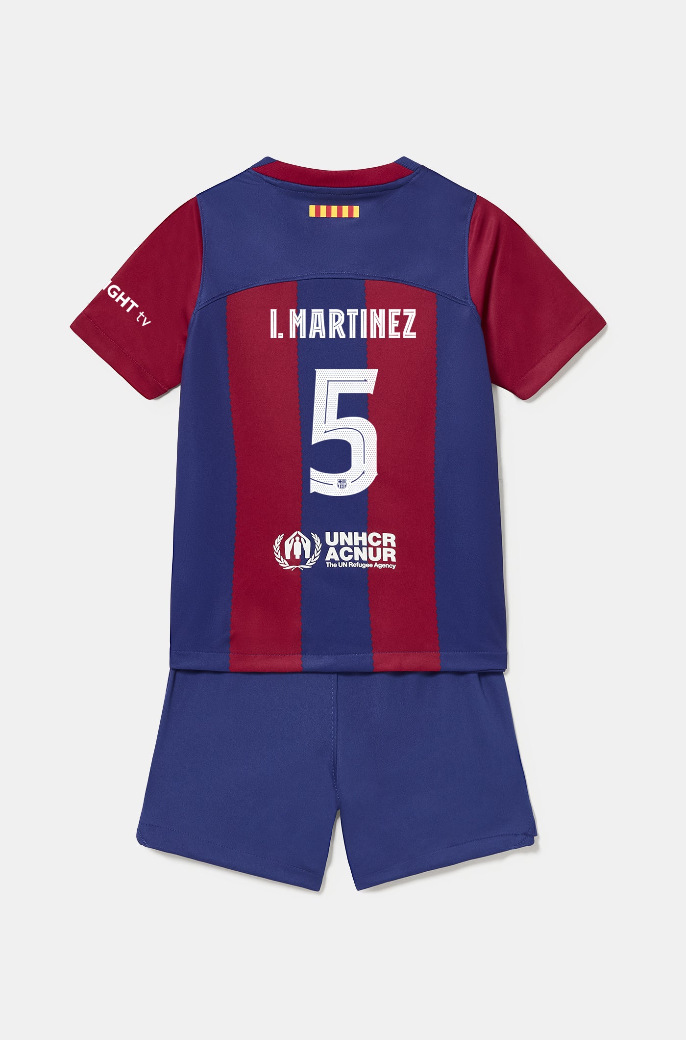 FC Barcelona home Kit 23/24 – Younger Kids  - I. MARTÍNEZ