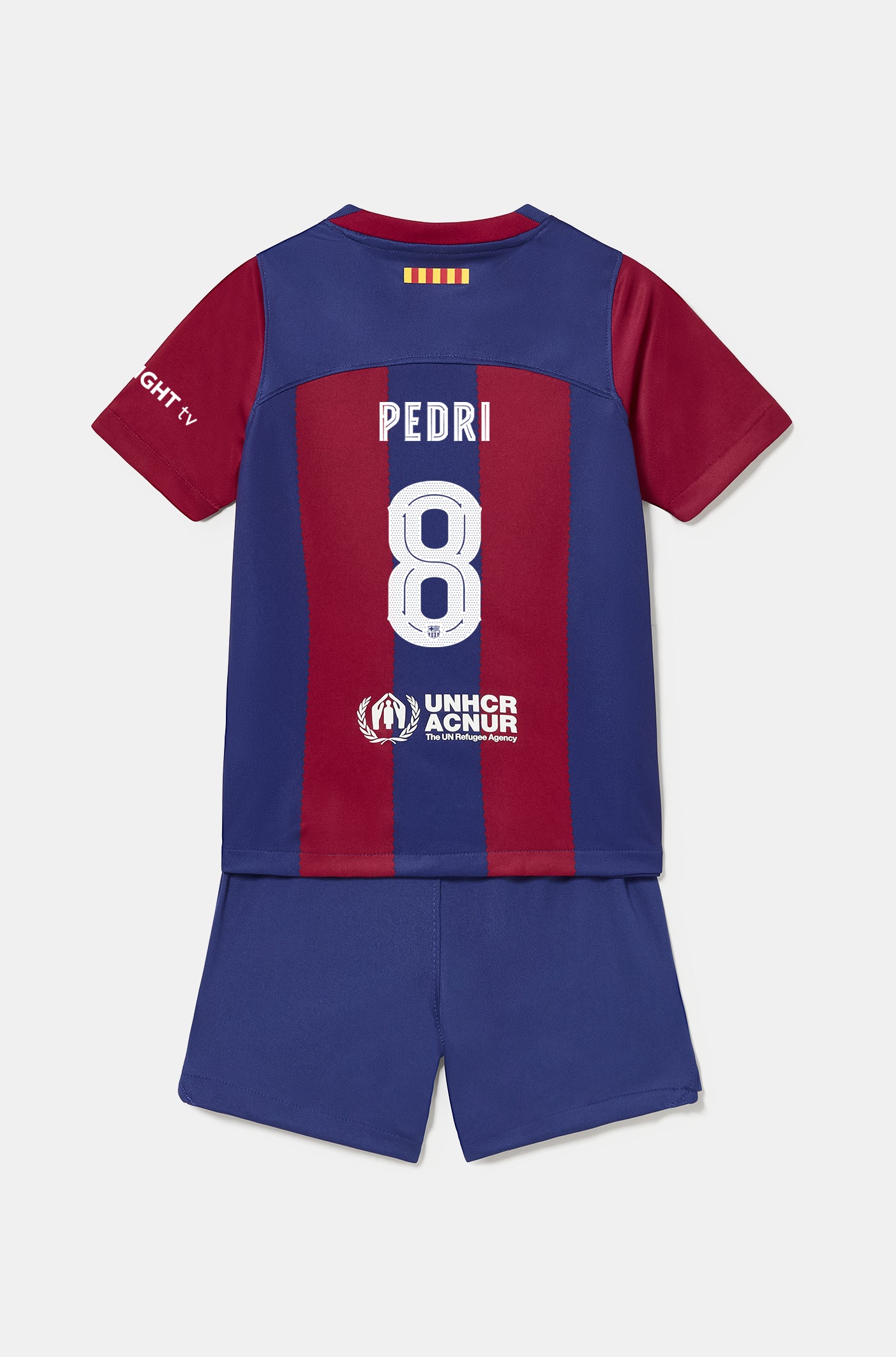 Conjunto primera equipación FC Barcelona 23/24 - Niño/a pequeño/a - PEDRI