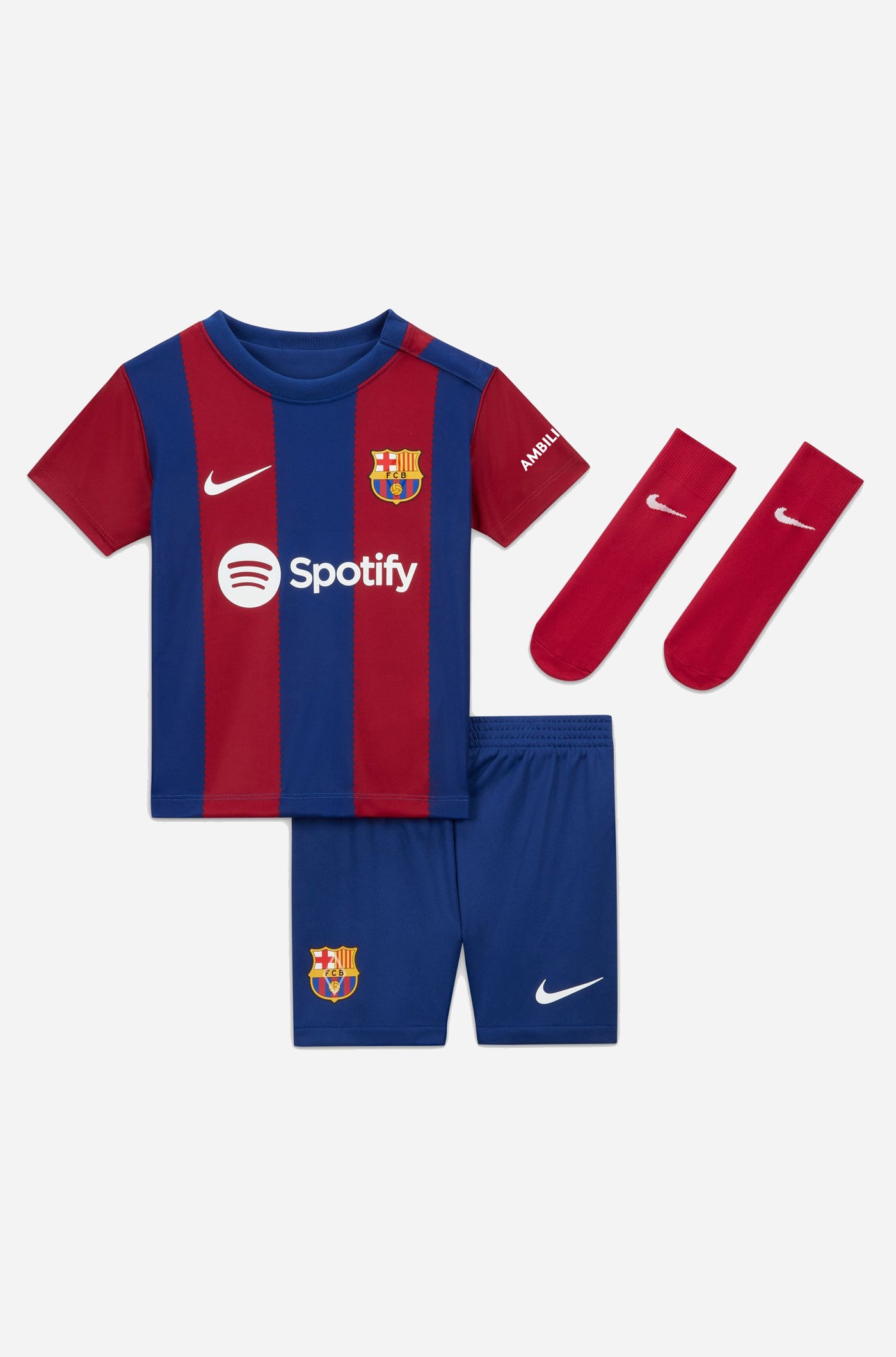 FC Barcelona home kit 23/24 - Baby â Barça Official Store Spotify Camp Nou