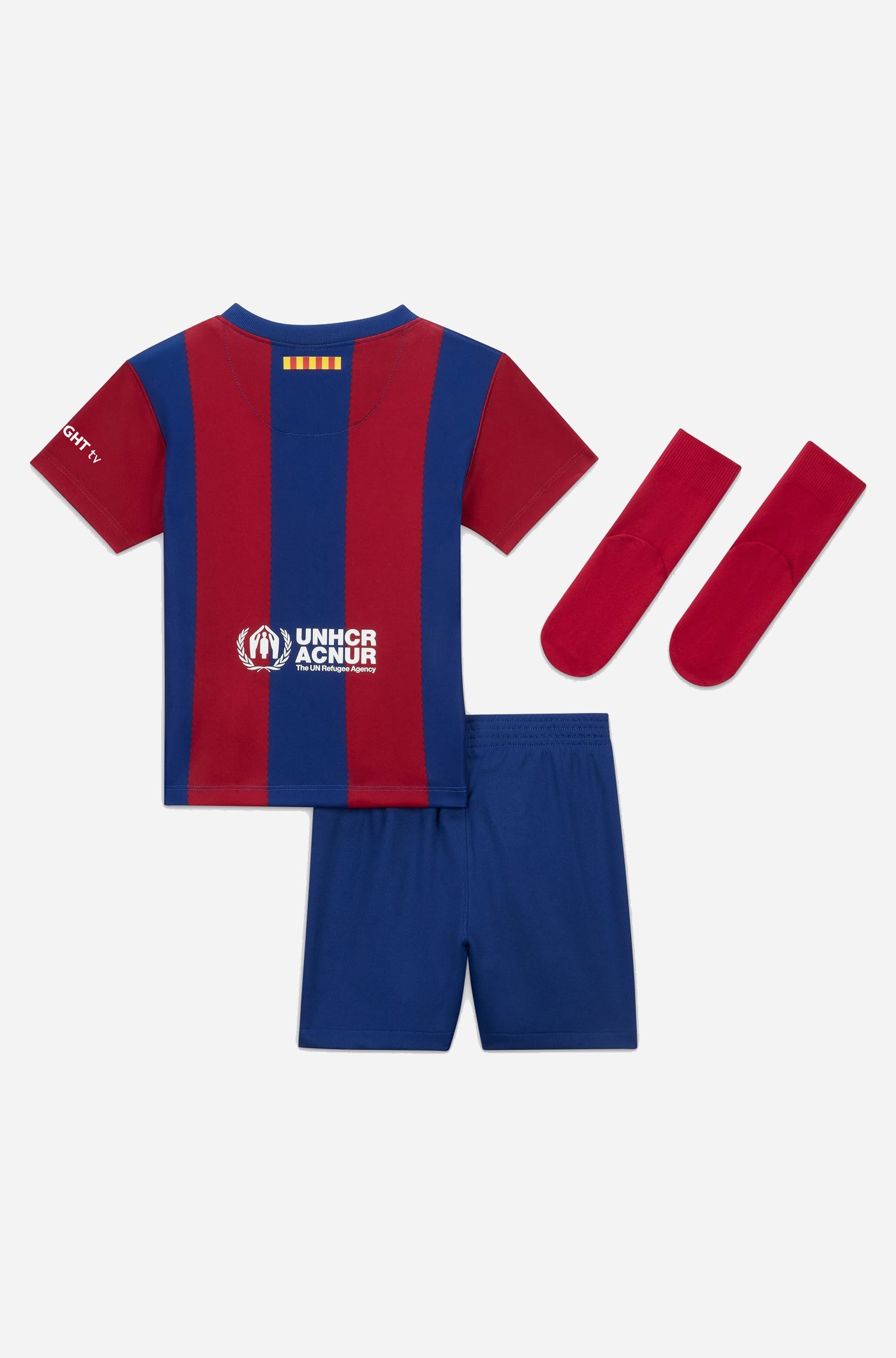 Conjunt primer equipament FC Barcelona 23/24 - Nadó 
