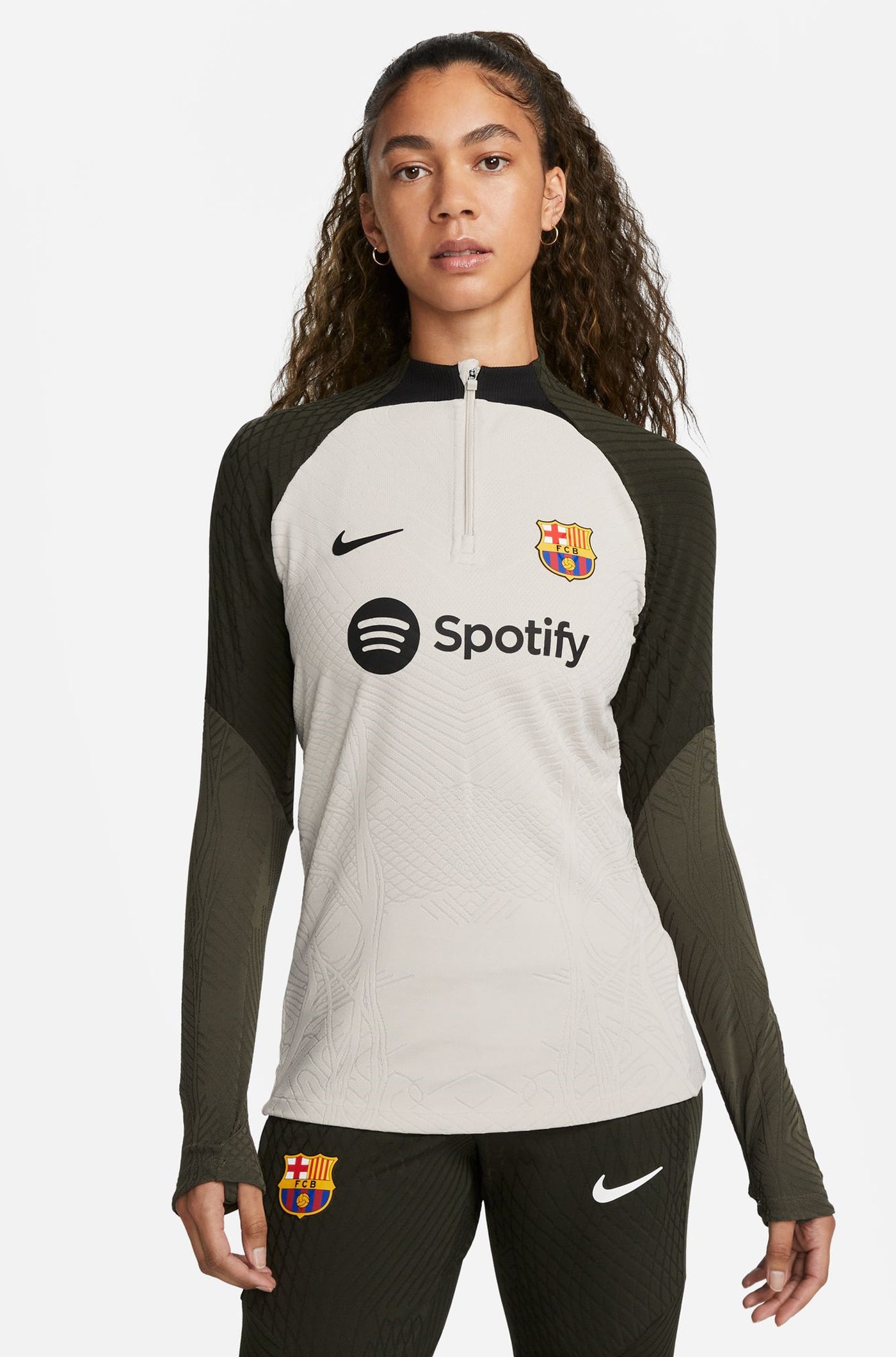 Sweat-Shirt Entraînement FC Barcelone 23/24 Édition Joueur – Femme