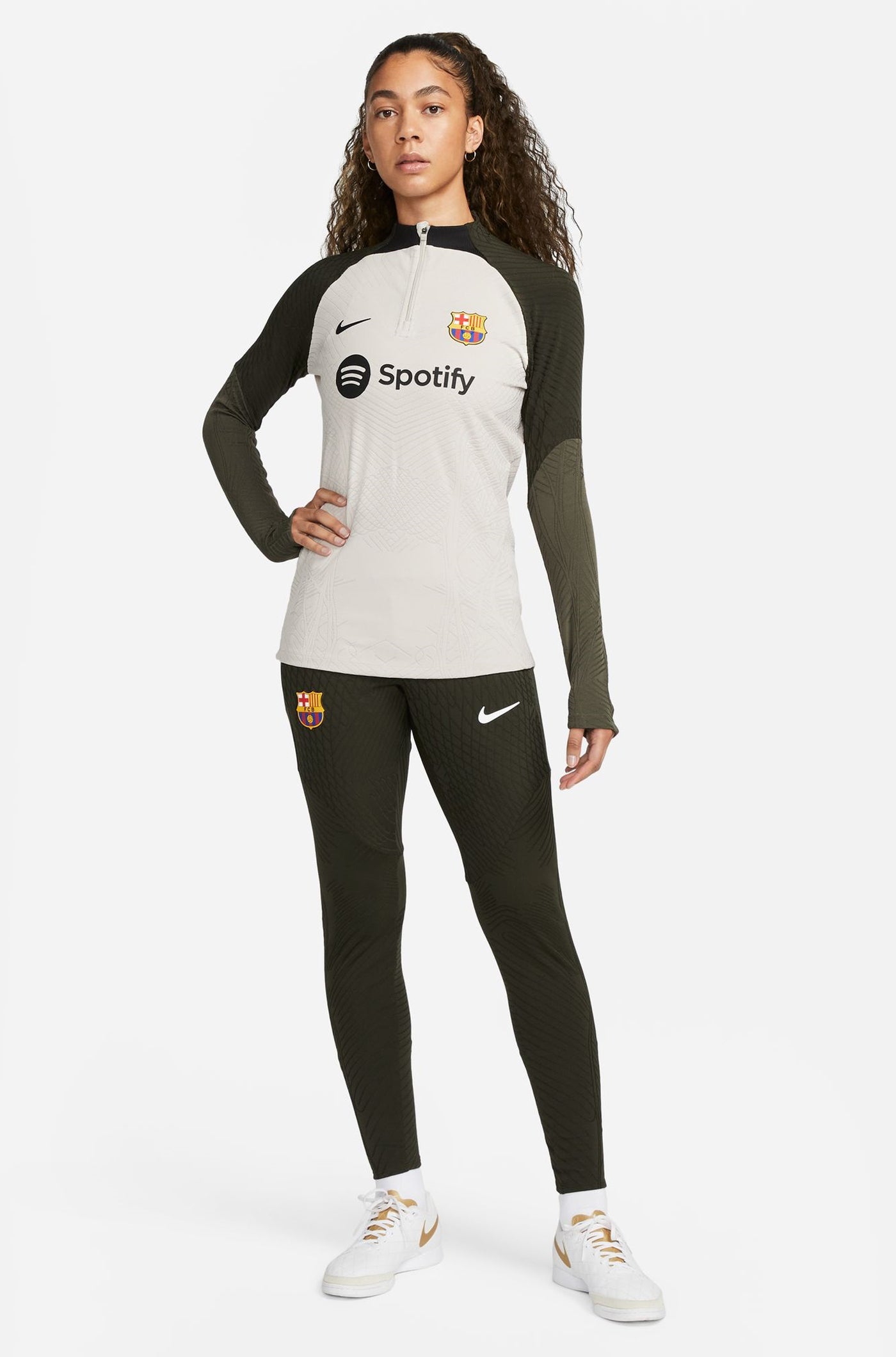 Sudadera entrenamiento FC Barcelona 23/24 Edición Jugador - Mujer