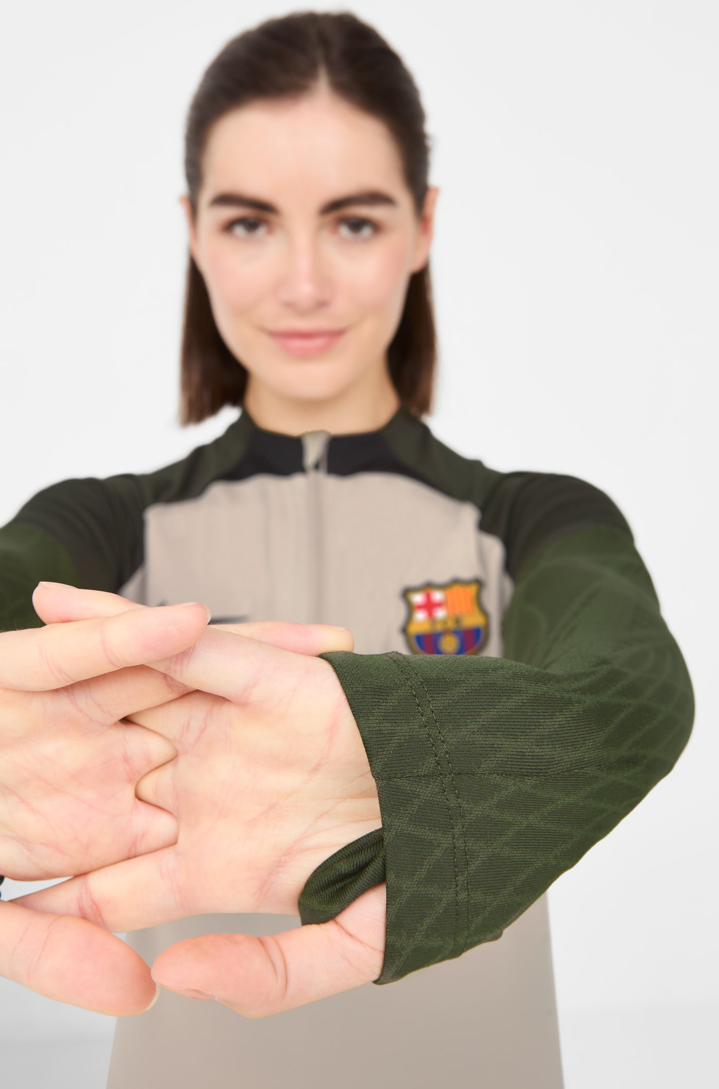 Sudadera entrenamiento FC Barcelona 23/24 - Mujer