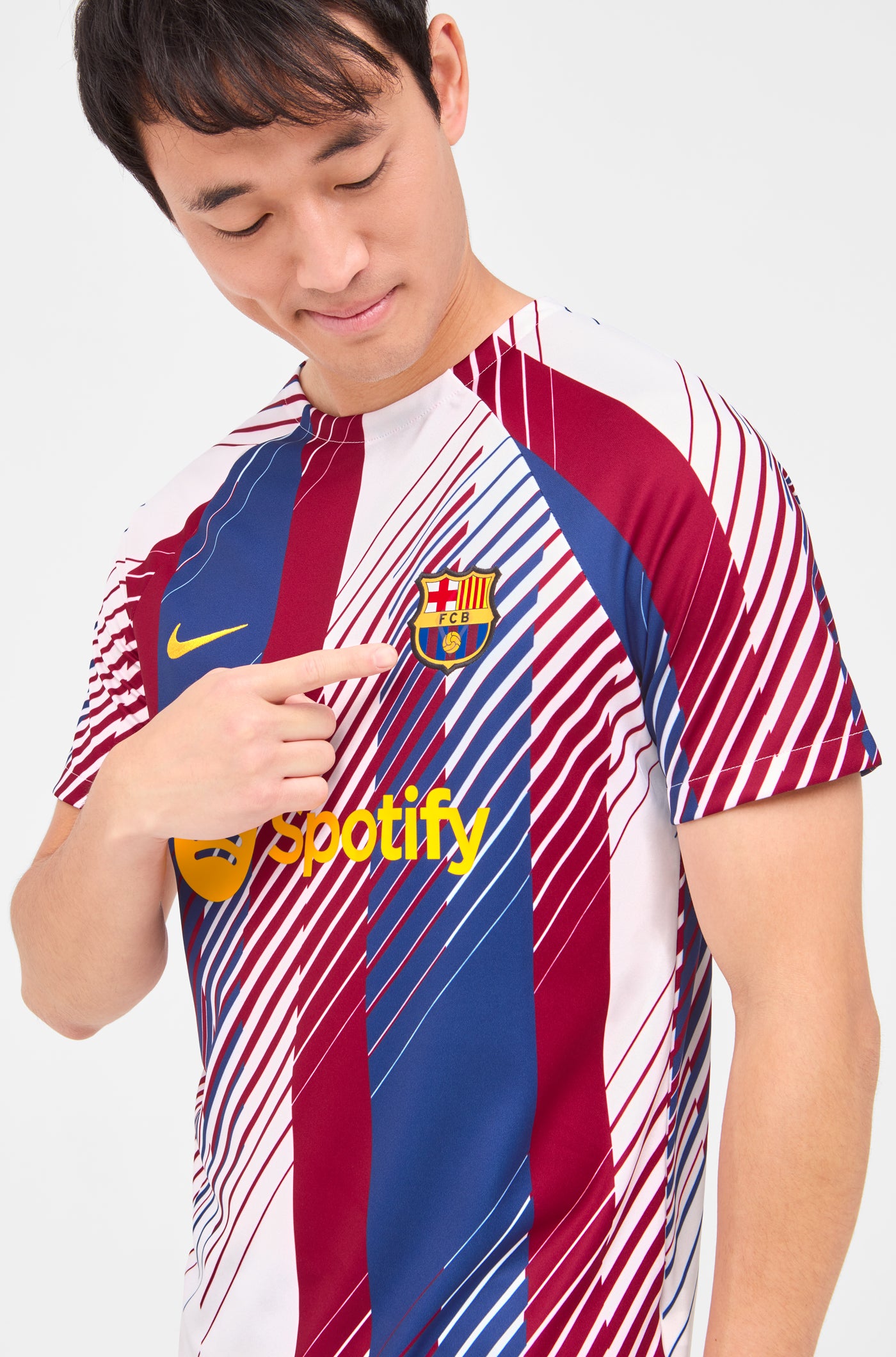 Camiseta prepartido primera equipación FC Barcelona 23/24 - La Liga
