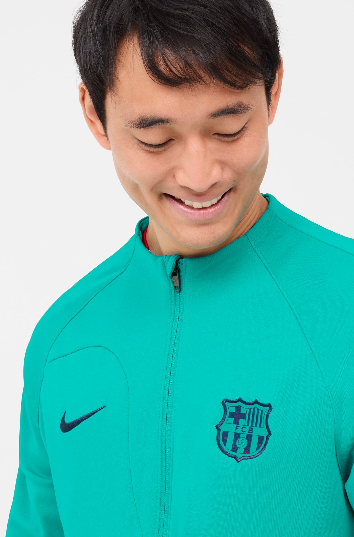 FC Barcelona Pre-Match Jacket 23/24d – Barça Official Store Spotify ...
