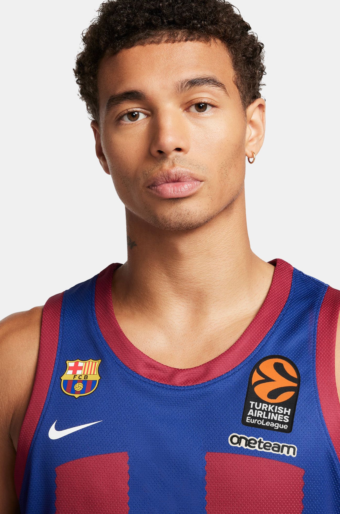 Euroleague FC Barcelona home basketball shirt 23/24 - DA SILVA