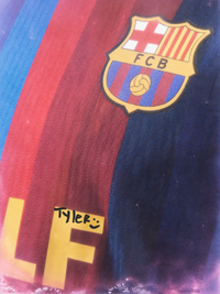 SIGNÉ | Maillot domicile homme FC Barcelona x Golf Wang 26/27 en édition limitée, signé par TYLER, THE CREATOR.