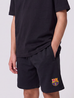 Pantaló Curt Junior Negre Core II Barça