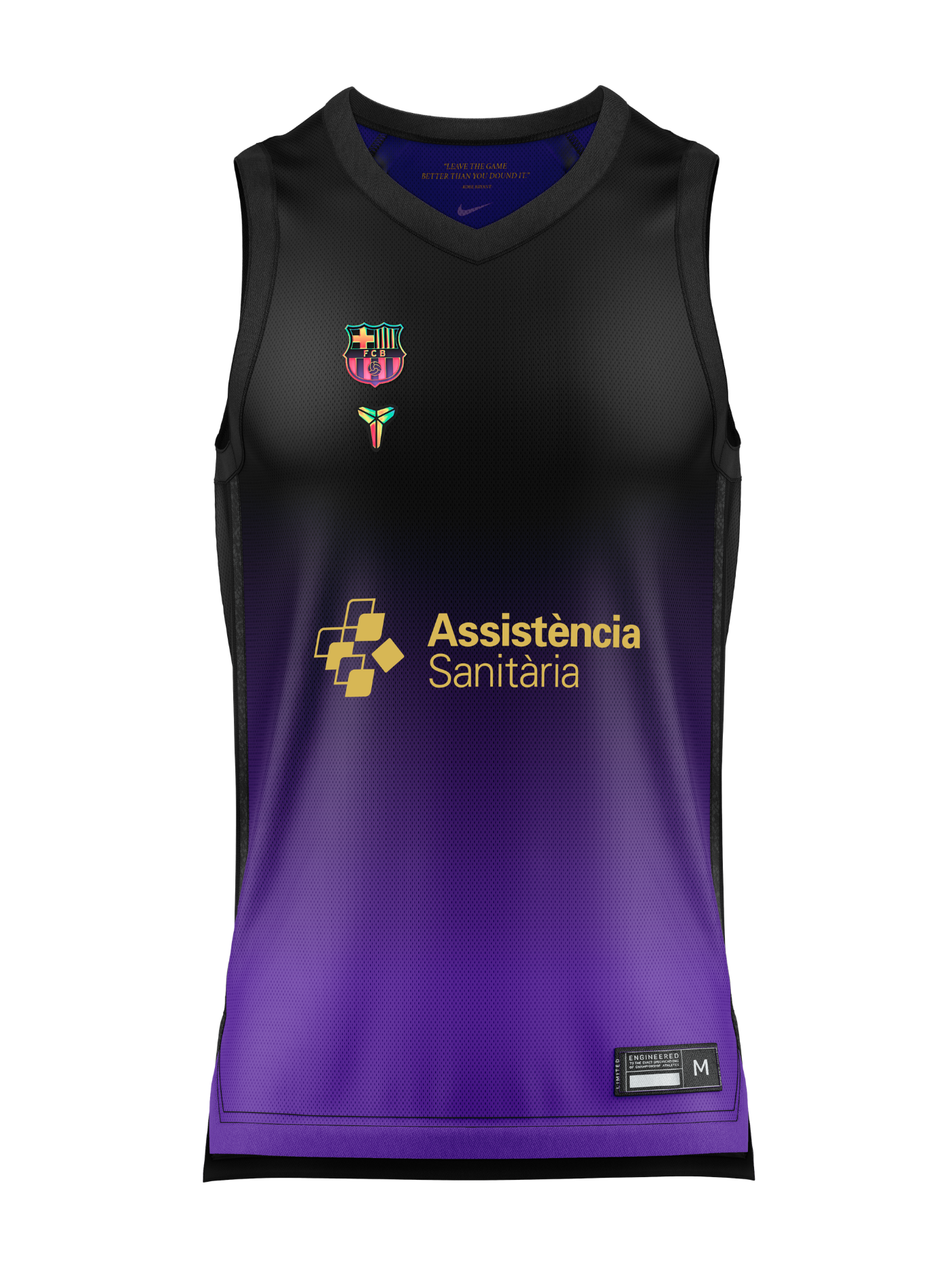 Maillot de basketball extérieur pour homme 26/27 FC Barcelona x Kobe Bryant