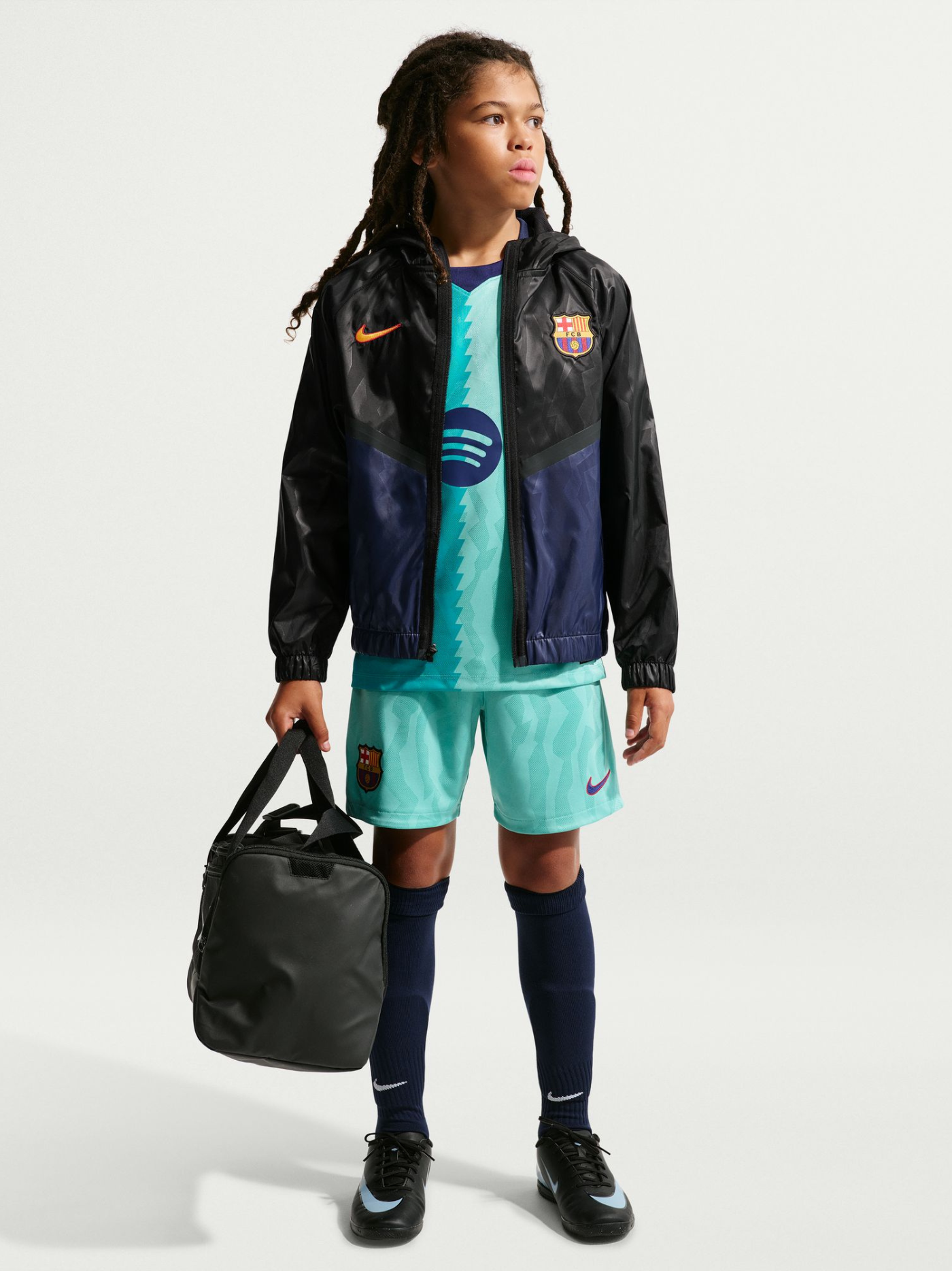 Jaqueta Anthem junior tercer equipament FC Barcelona 26/27