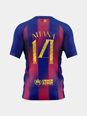 Camiseta Hombre Aitana Bonmatí 2025 FC Barcelona – Edición Balón de Oro