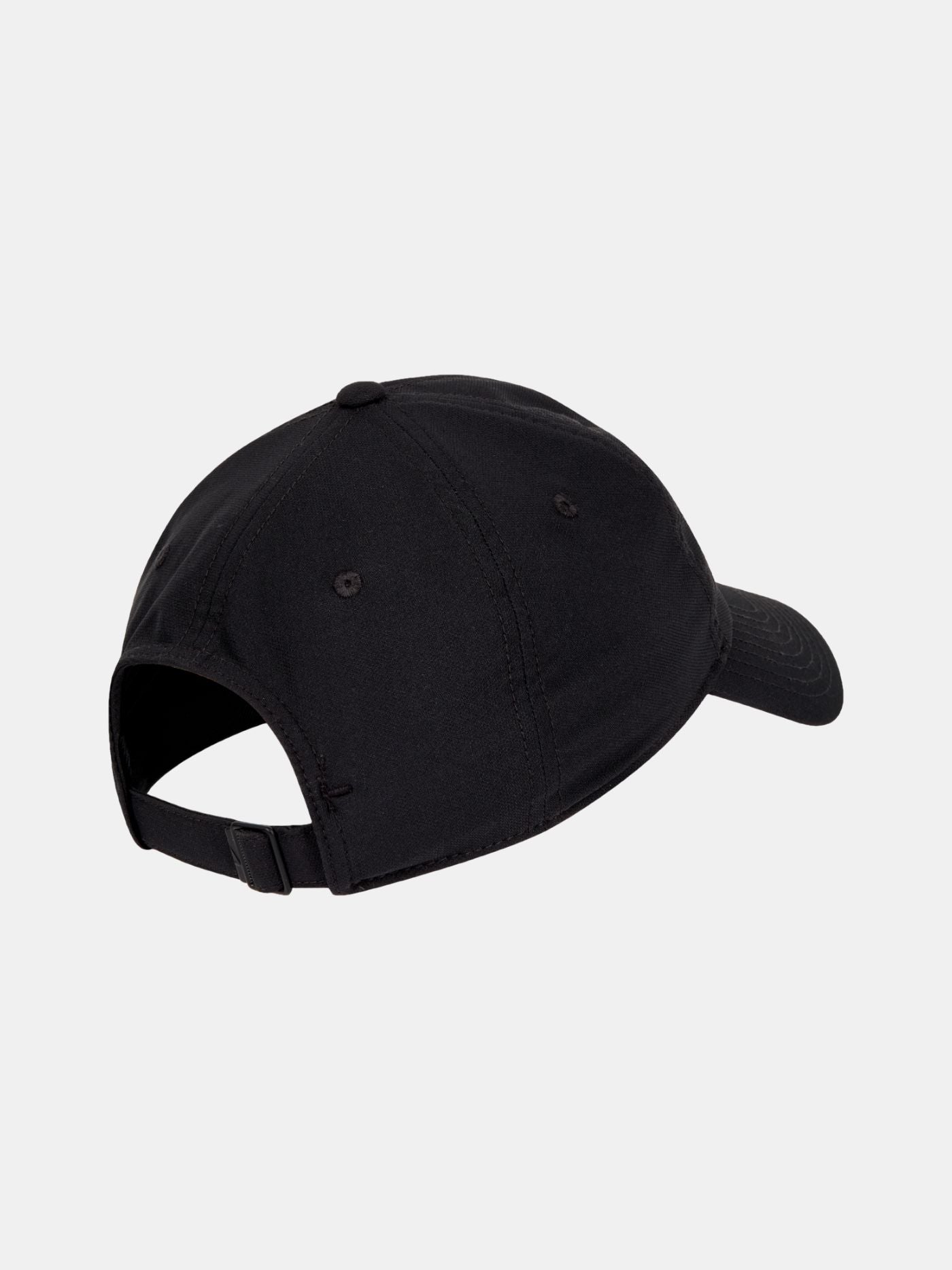Black FC Barcelona cap with the club crest on the front and yellow Nike logo on the side