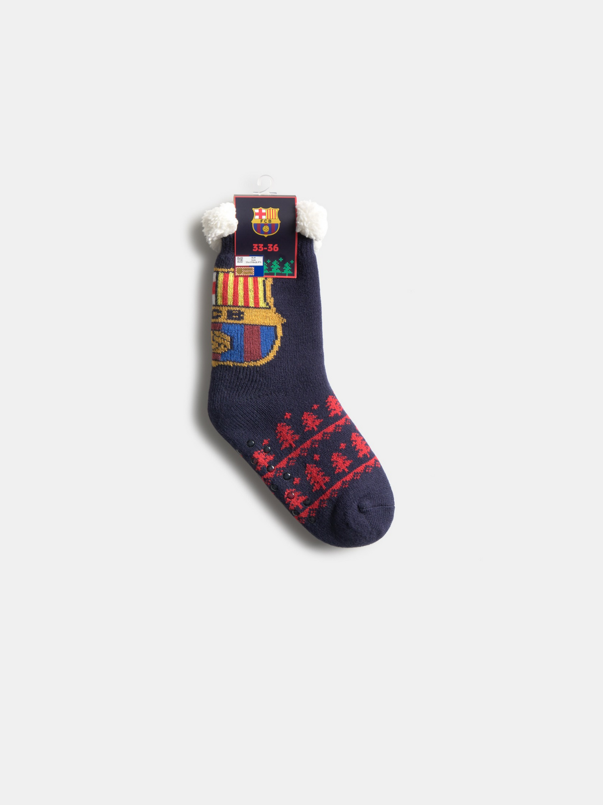 Calcetines térmicos Junior con forro interior FC Barcelona