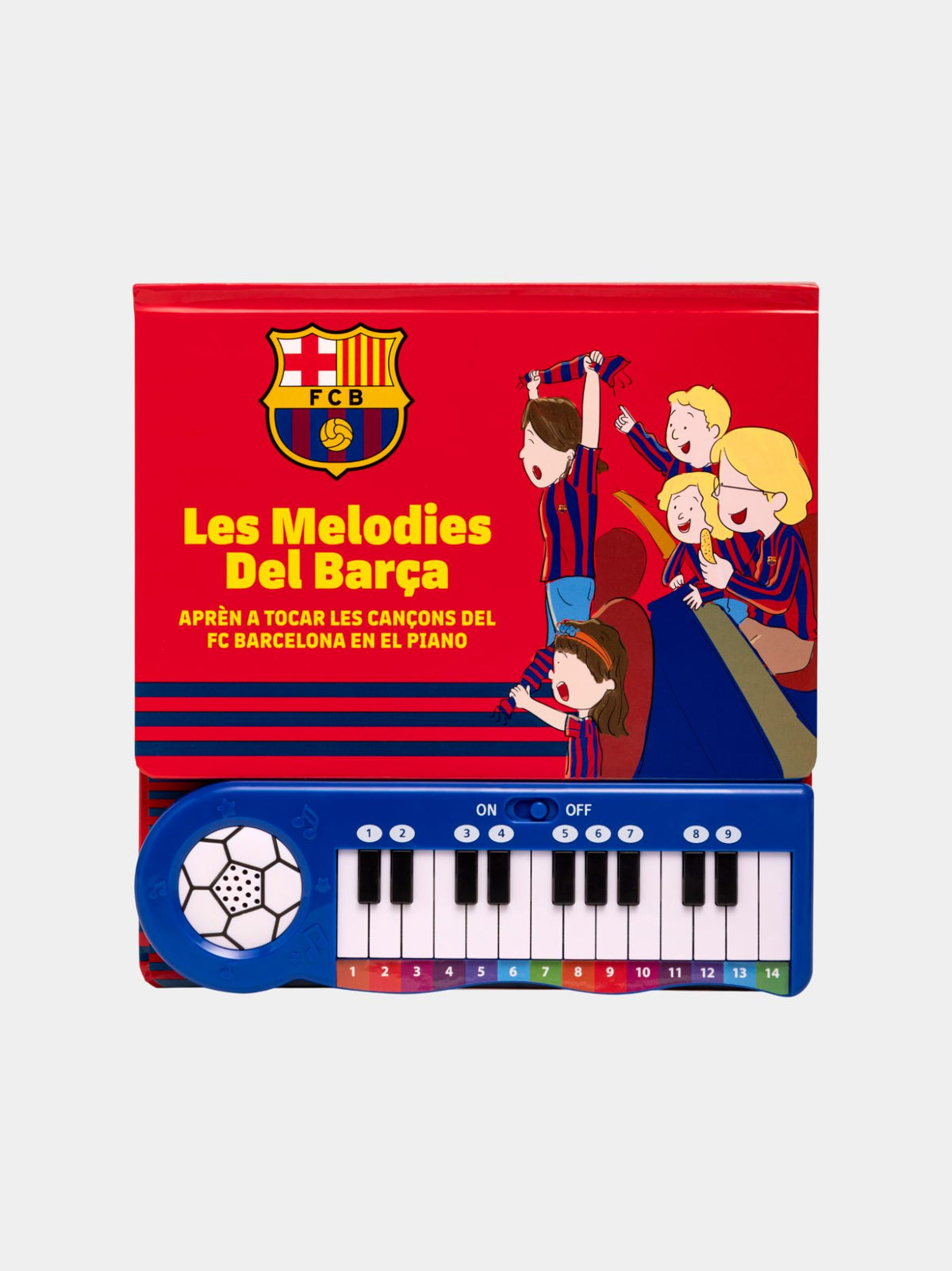 FC Barcelona Piano Book "Les Melodies Del Barça"