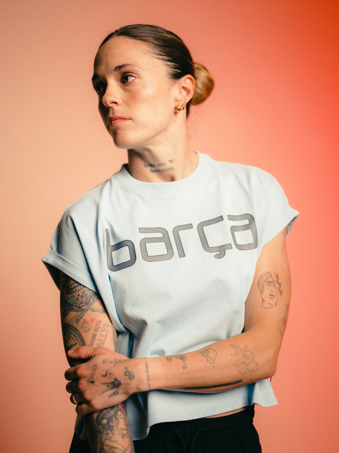 T-shirt Barça bleu - Femme