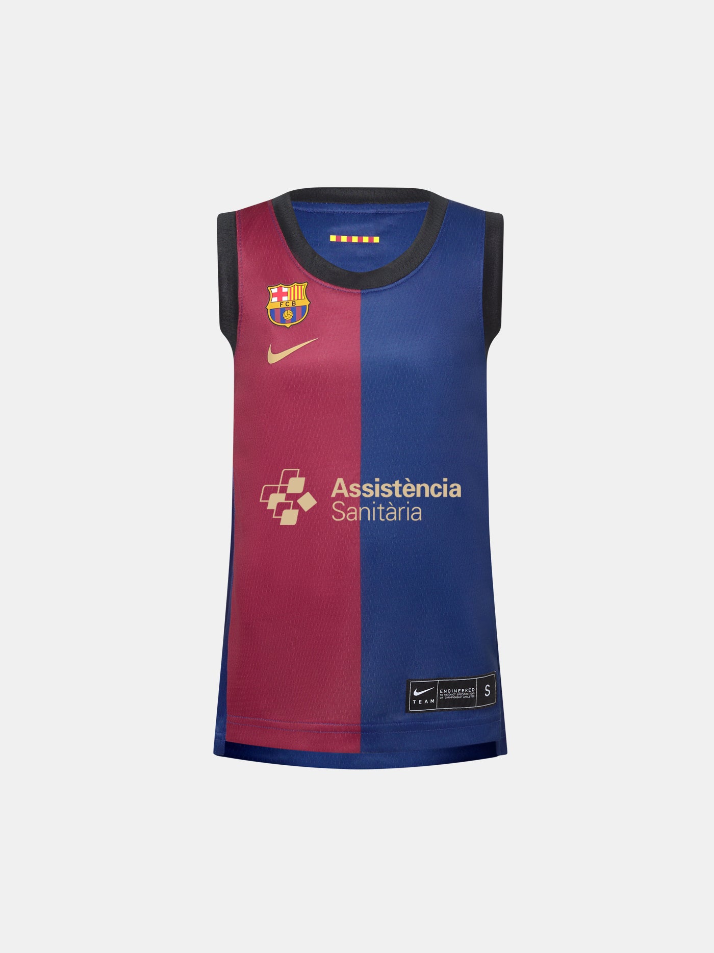 Junior home basketball shirt 24/25 FC Barcelona