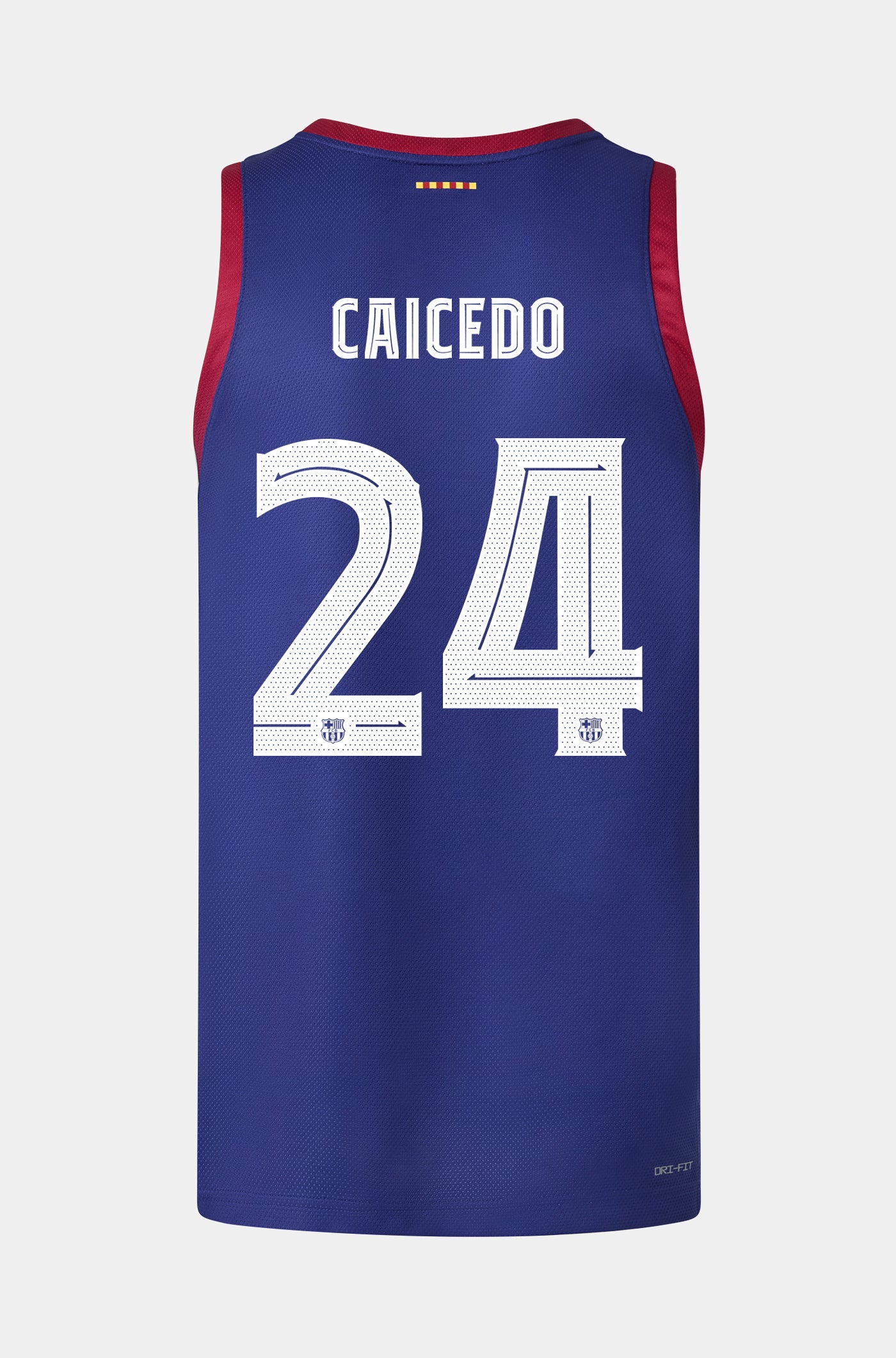 FC Barcelona home basketball shirt 23/24 Junior - CAICEDO