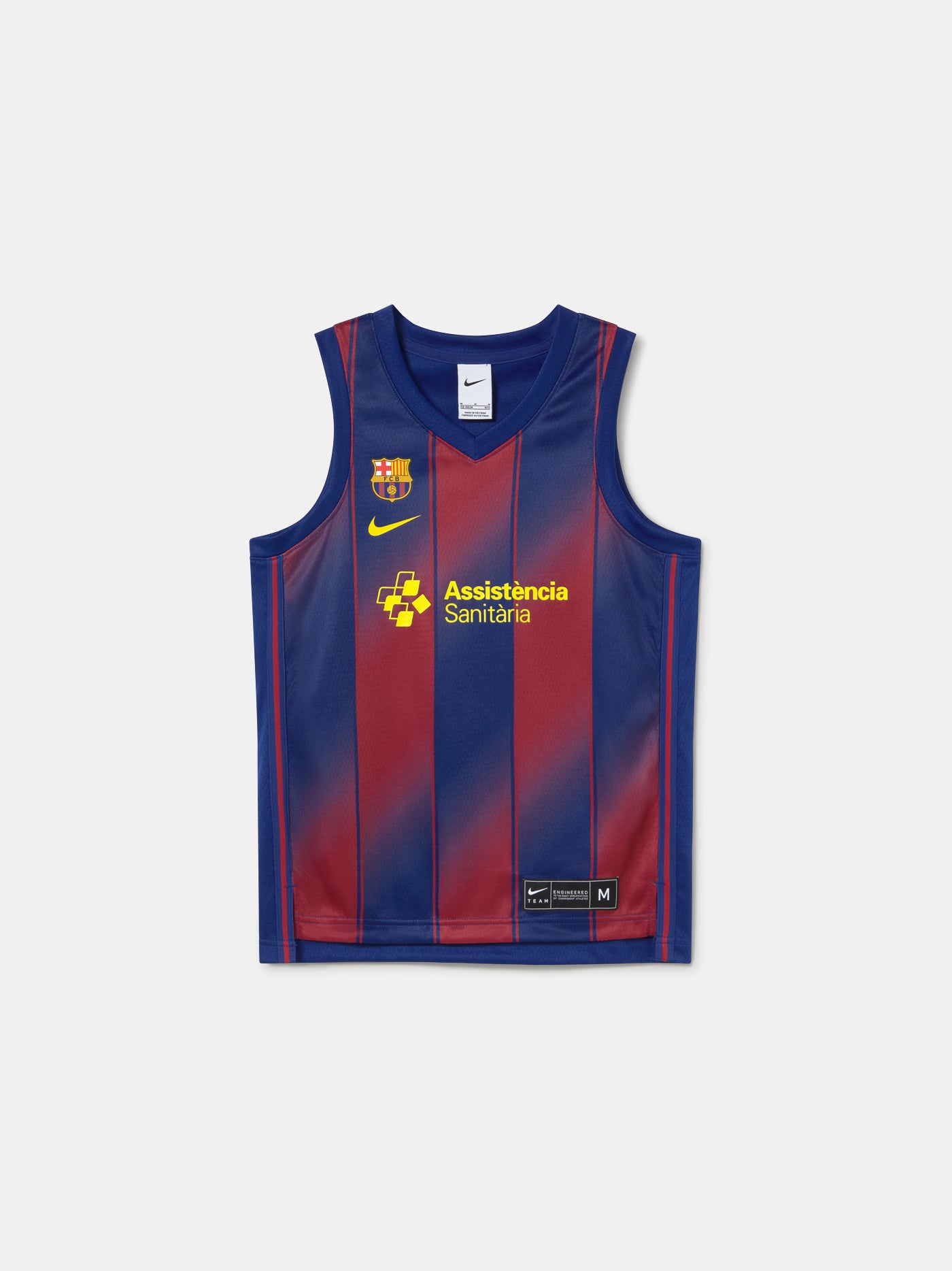 Junior home basketball shirt FC Barcelona 25/26