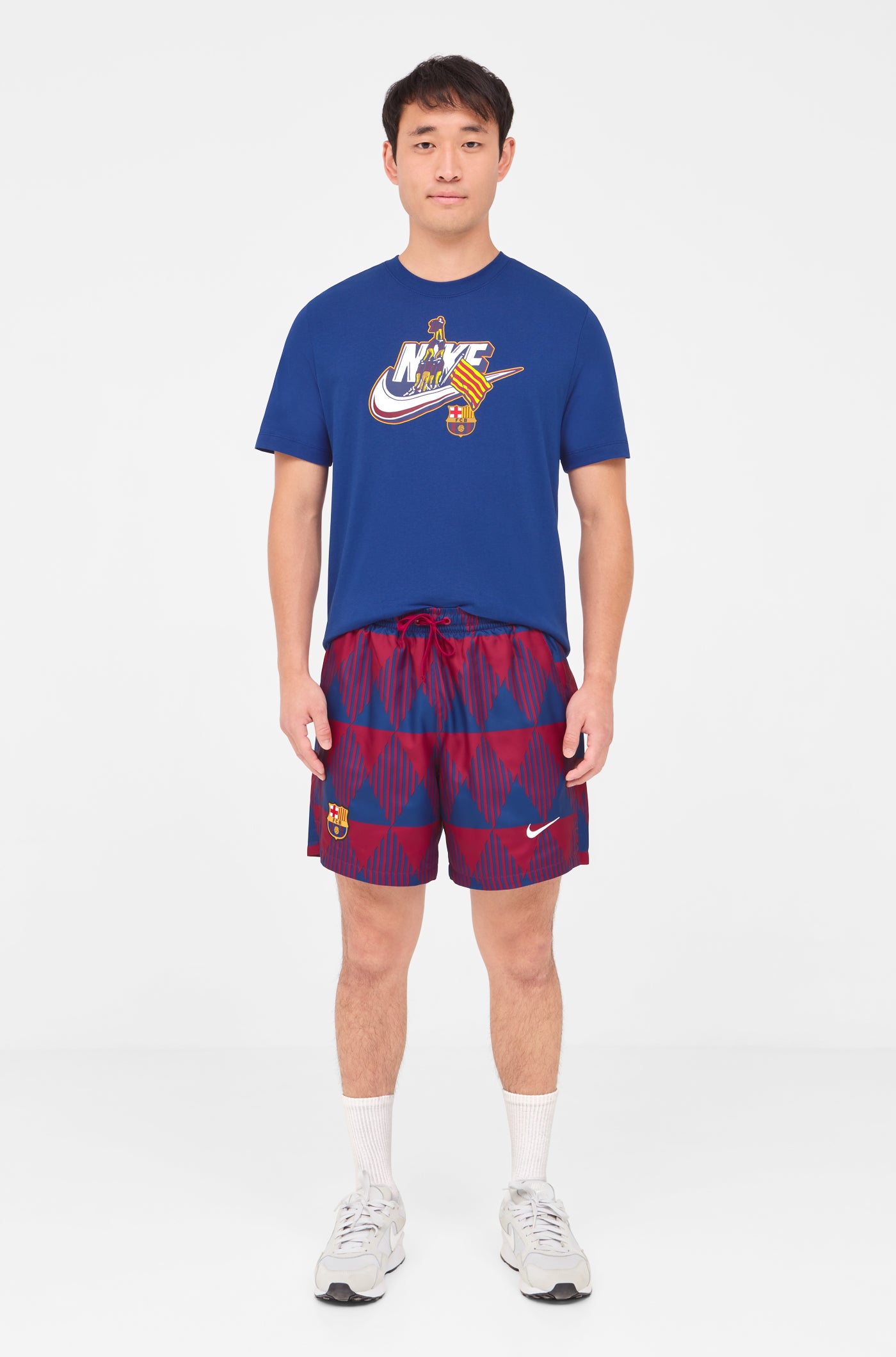 Bedruckte Shorts FC Barcelona 23/24