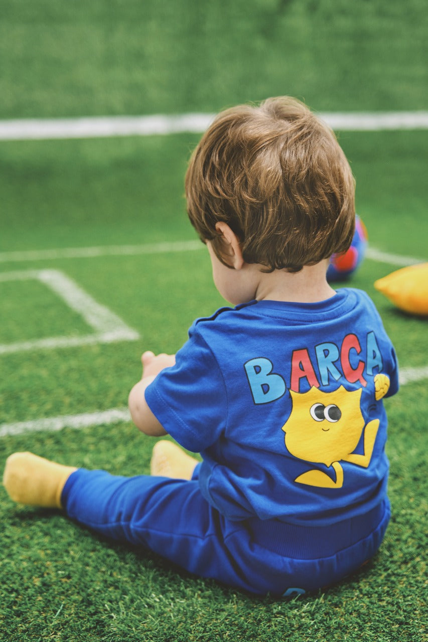 Camiseta azul Barça - Bebé