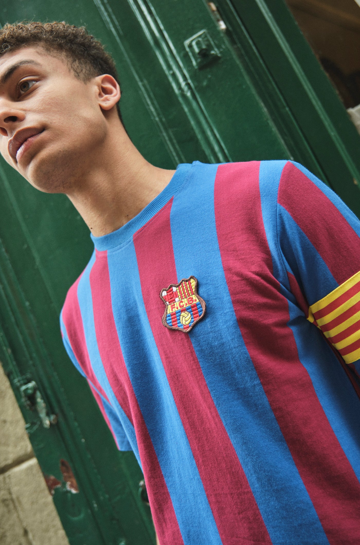 Nike barcelona retro shirt Clearance