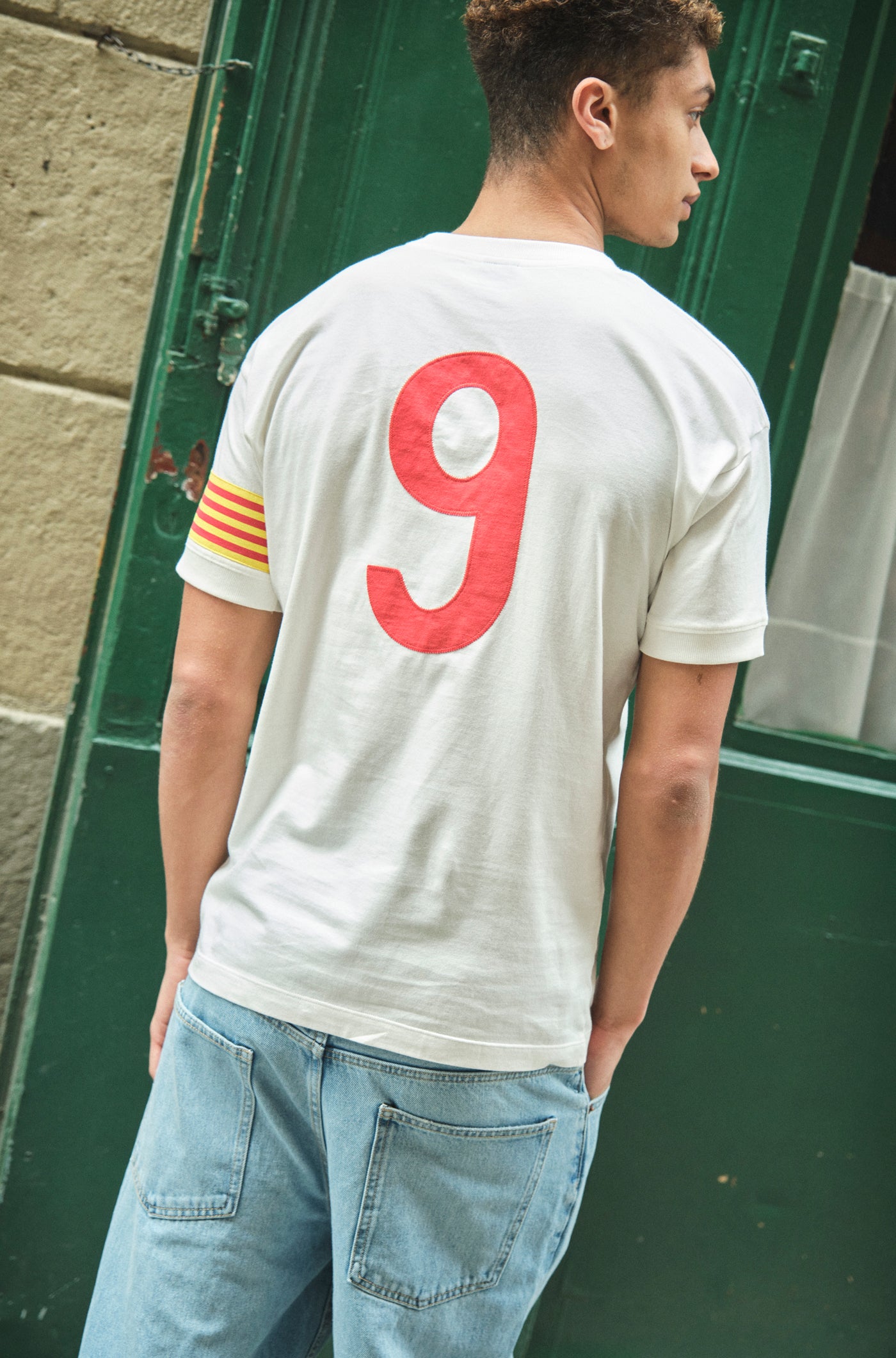 Camiseta Retro blanca 70's Johan Cruyff