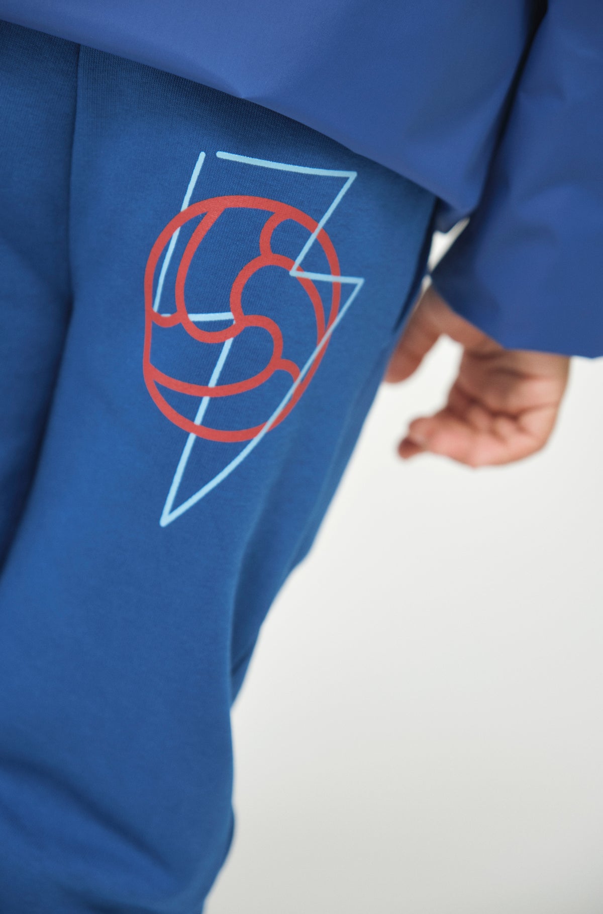 Pantalón azul balón Barça - Junior