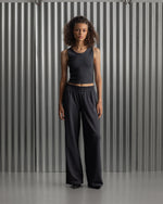 Pantalón Ancho Gris Barça Essentials – Mujer