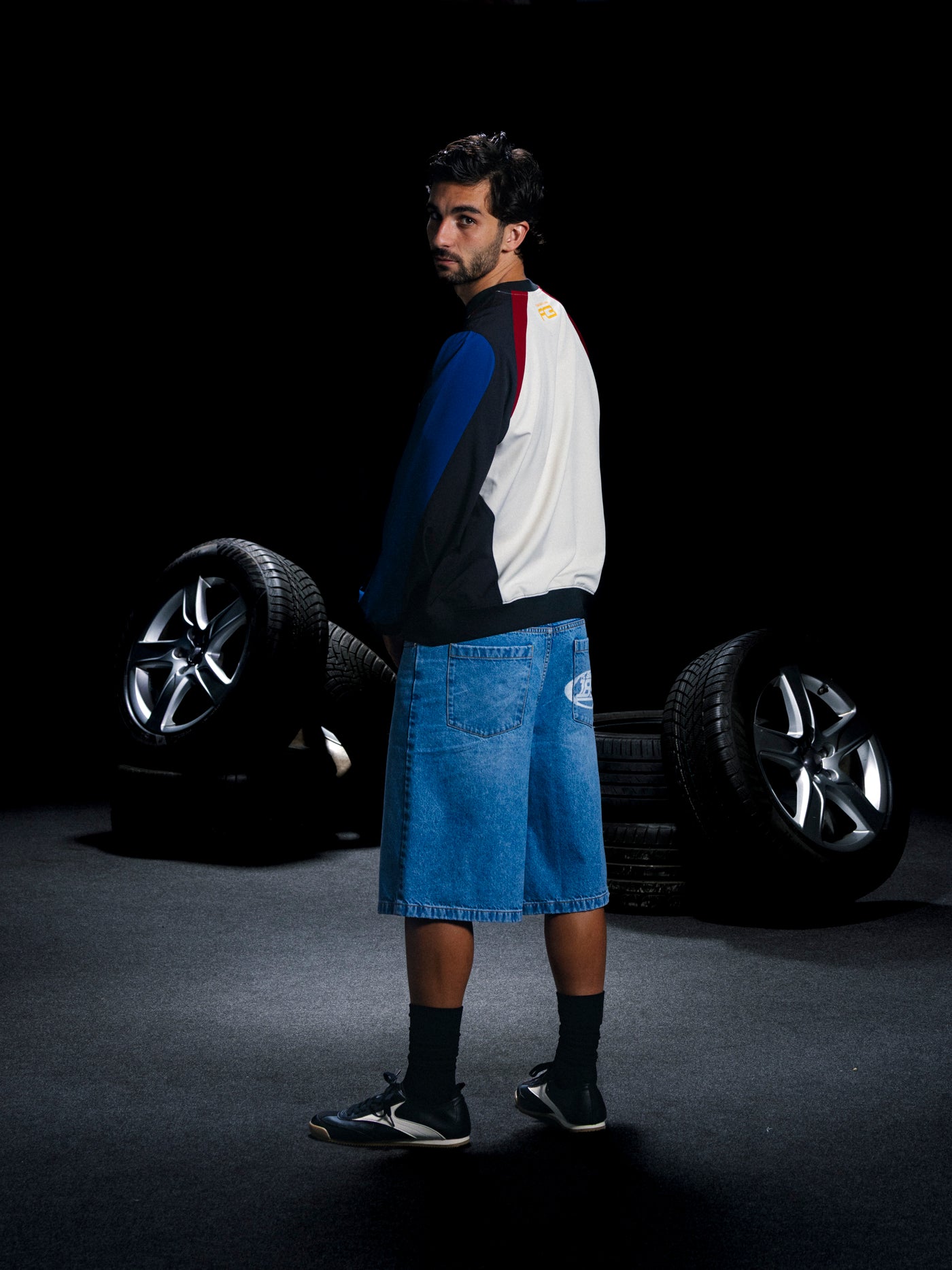 Sudadera Crew Nylon Racing Barça
