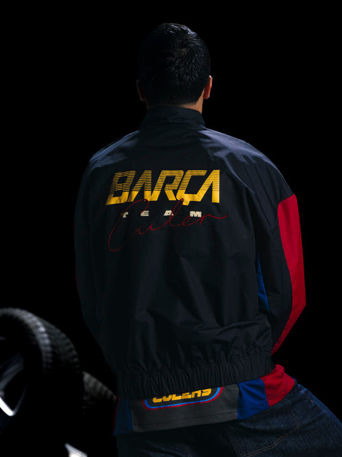 Chaqueta Ligera Antracita Racing Barça