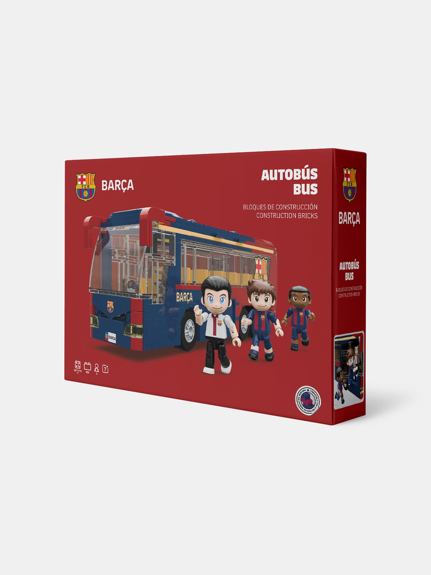 Set de Construcción Autobús FC Barcelona