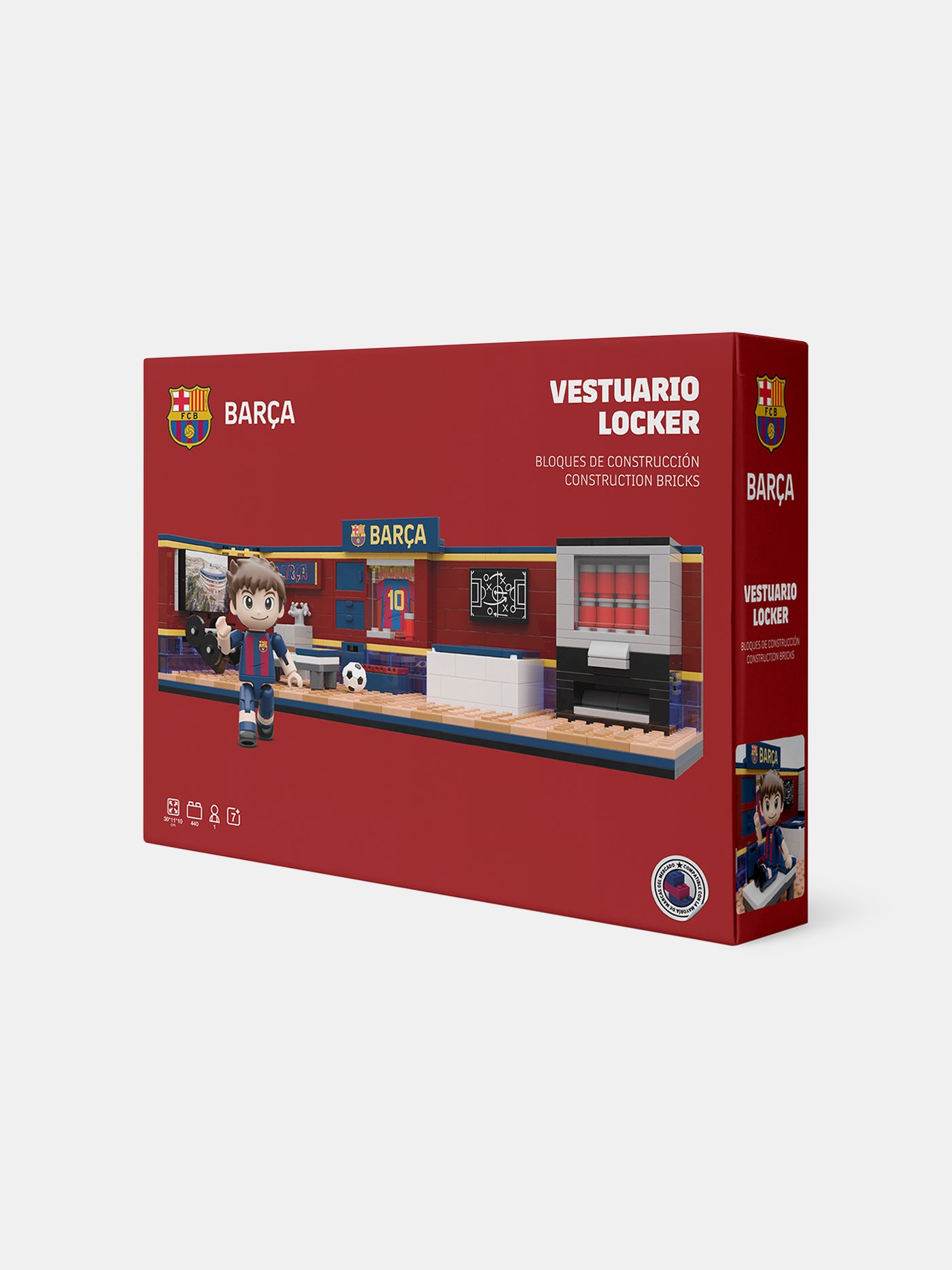 Set Construcción Vestuario FC Barcelona